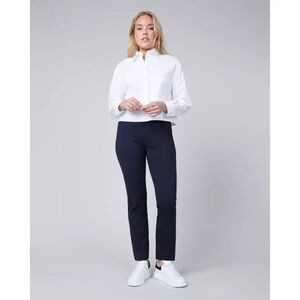 SPANX Straight Leg Pants in Navy